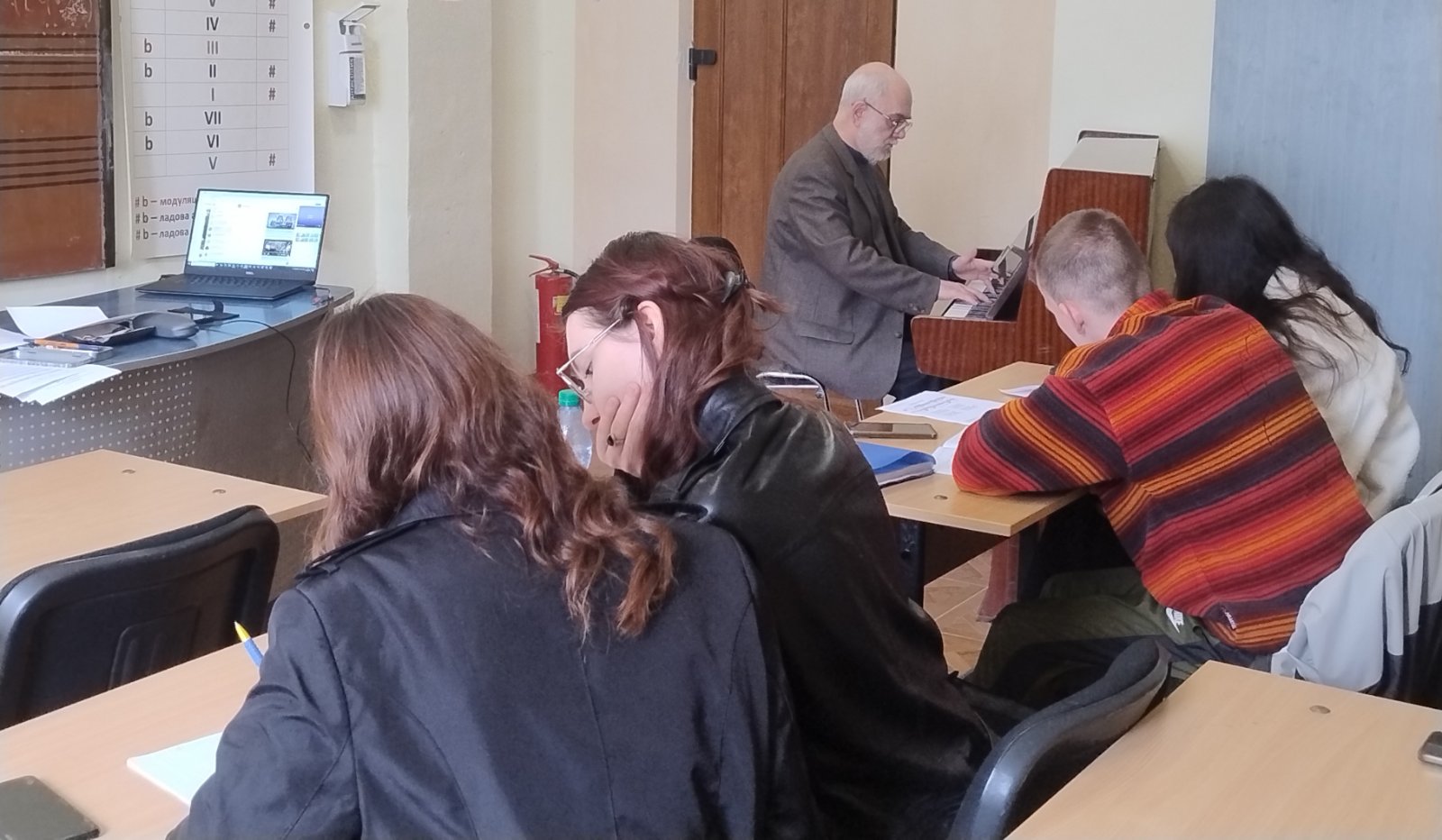 Відкритий урок викладача-методиста, заслуженого діяча мистецтв України Віктора Федоровича Теличко