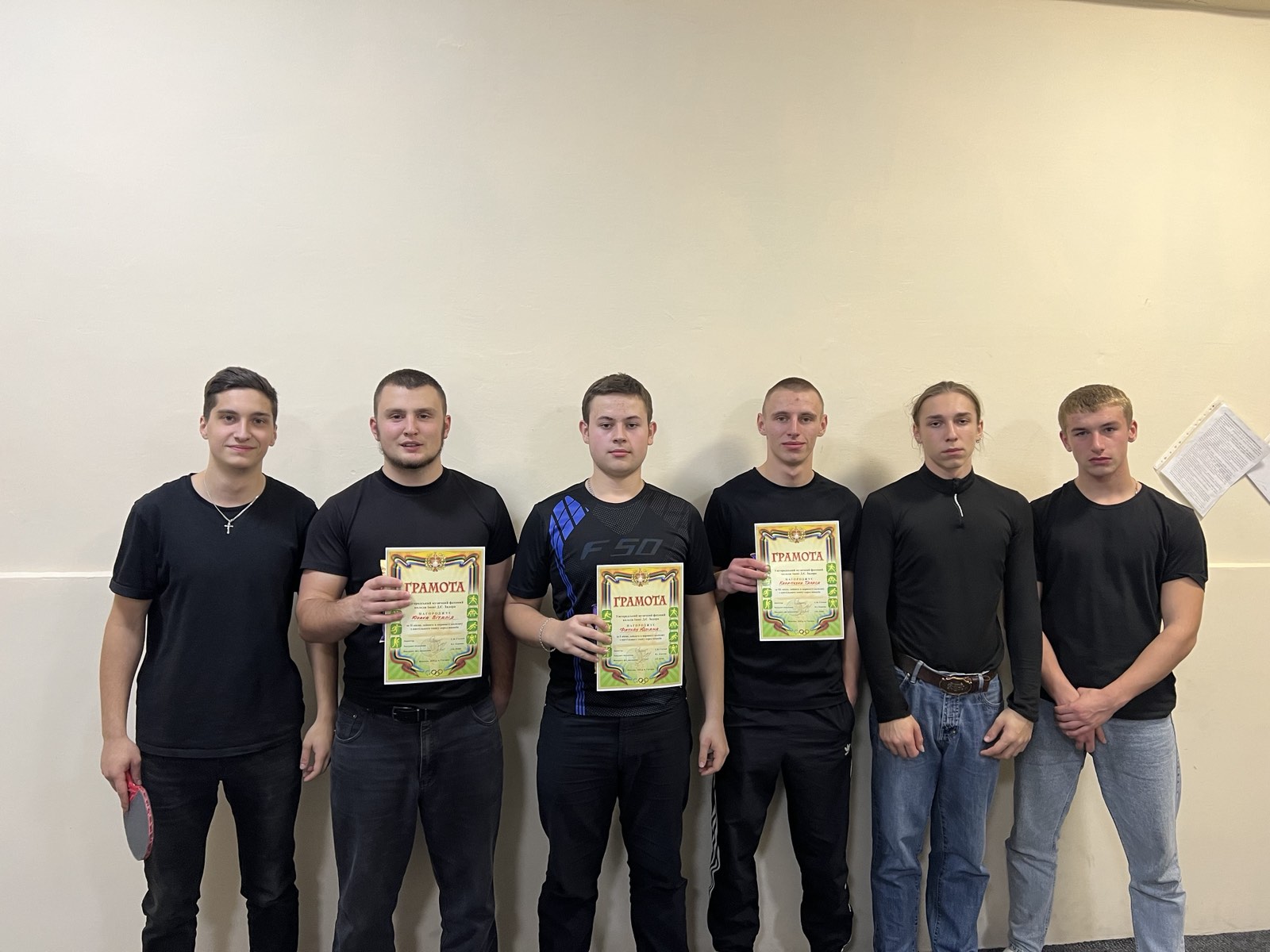 Першість коледжу з настільного тенісу серед юнаків у І семестрі 2025-2026 н.р.